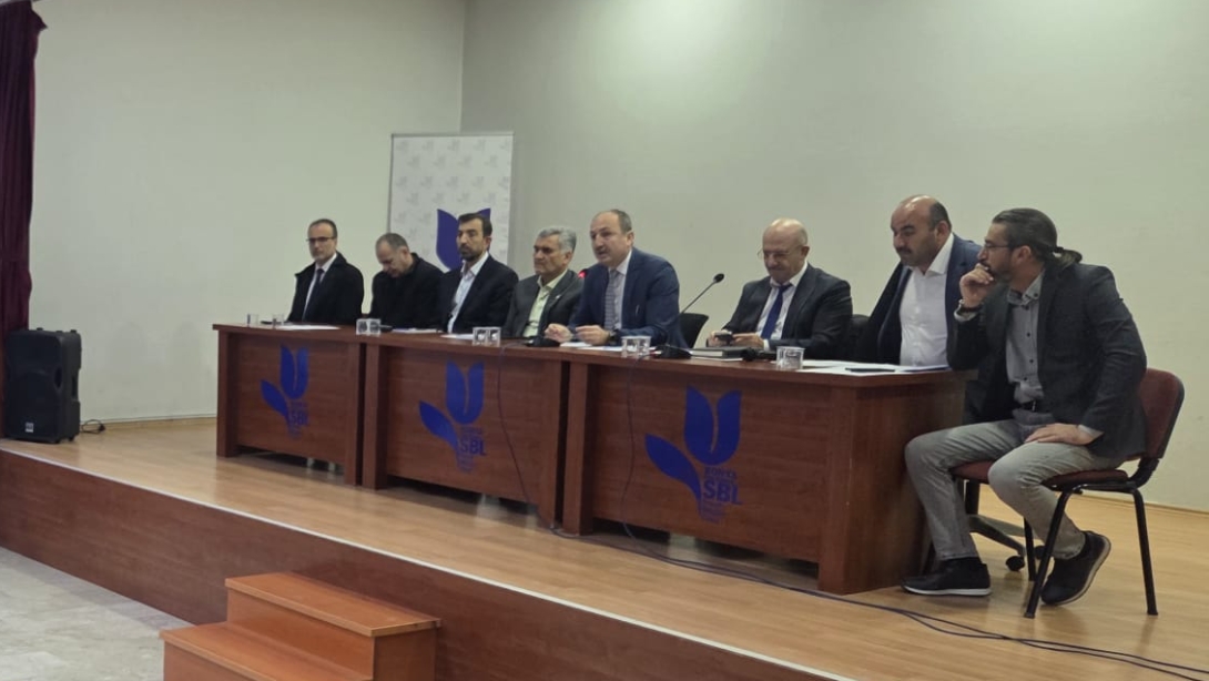 2025-2026 Eğitim-Öğretim Yılı İkinci Dönem İlçe Eğitim Kurumu Müdürler Kurulu Toplantısı Gerçekleştirildi